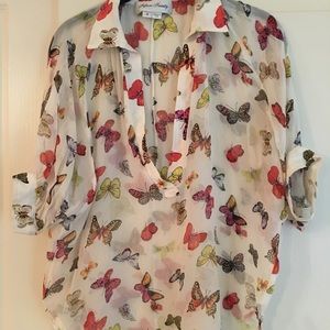 Fifteen Twenty Butterfly Blouse